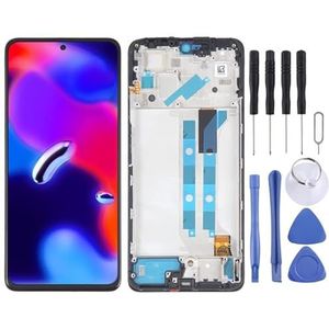 OLED Material LCD Screen For Xiaomi Redmi Note 10 Pro India Digitizer Full Assembly with Frame