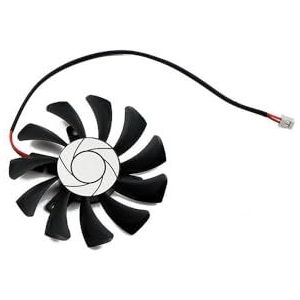 75MM 2Pin HA8010H12F-Z GTX 1030-ventilator voor MSI voor Geforce 750Ti 750 N740 GTX730 GTX740 R7 250 grafische kaartkoeling