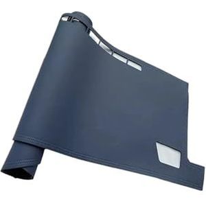 Auto Dashboard-afdekmat Voor Ghibli 2014-2023 Dashboard Dash Mat Cover Lederen Pad Zonnescherm Bescherming Antislip Accessoires Dashboard Light Proof Pad(All Blue LHD)