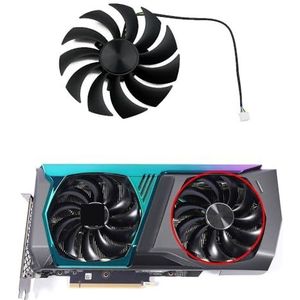 100mm GAA8S2U CF1010U12S 12V 0.45A RTX3070 GPU-koelventilator voor Zotac voor gaming RTX 3070 AMP Holo grafische kaartventilator(B-Fan)