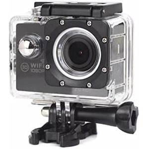 Buitensportcamera Hd Waterdichte sporten DV WIFI Sportcamera Wide-Angle Shooting(Color:Nero)