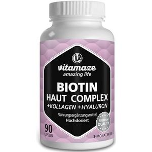 Vitamaze - Biotin Skin Complex - Voedingssupplement - 90 Caps