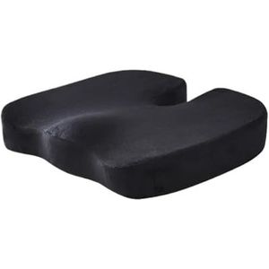 zitkussen U-vormig zitkussen Massage Auto Bureaustoel Voor lang zitten Stuitbeen Rug Stuitbeen Pijnbestrijding Gelkussen stoelkussen(Size:Navy Blue)