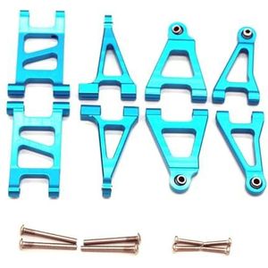 For MJX 14301 14302 14303 1/14 RC afstandsbediening auto metalen onderdelen for en achter swingarmen(SKY BLUE)