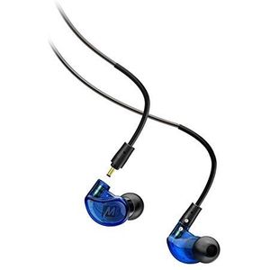 MEE audio M6 PRO In-ear monitor-hoofdtelefoon voor muzikanten, 2e generatie model met verbeterd geluid, geheugendraad oorhaken en vervangbare kabels, geluidsisolerende professionele oordopjes, 2