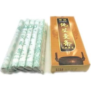 KFGISD, 10 stuks pure moxa-rollen for pijnverlichting met moxibustiesticks,Rookloze moxastokjes