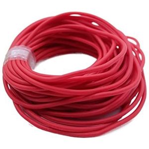 Natuurlijke latex rubberen slangen, Natuurlijke latex buis for katapult, vorstbestendig, slijtvast, veelkleurig, meerdere maten(Red,1M-ID1.8MM X OD4.2MM)