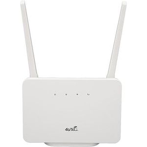 Mobiele WiFi-router - Draagbare Ingebouwde Batterij - 4G SIM-router - EU-stekker