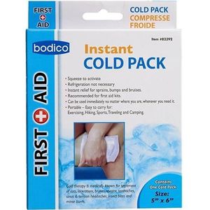 EHBO Instant Cold Pack - 5"" x 6