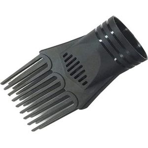 Universele Föhn Kam Nozzle Plastic Kappers Salon Föhn Blow Comb Attachment Haar Styling Nozzle Tool Mooi En Mode Salon Tool Voor Straightening Ontwarren Fijn Krullend Natuurlijk Haar