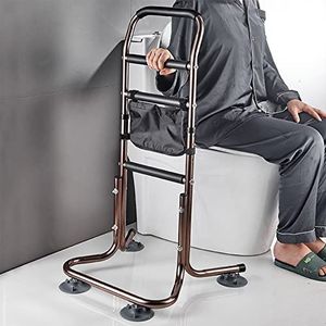 bedhek, Stoel-sta-hulp Verstelbare hoogte Veiligheidsleuning, bedhekken Sta-hulp Hulpmiddelen for mobiliteit en dagelijks leven(D)