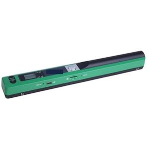 Scanner Documentscanner Draagbare handscanner, mobiele 900DPI HD Home Color A4 boekbestandsfotoscanner, ondersteuning for JPEG- en CPF-formaat(Verde)