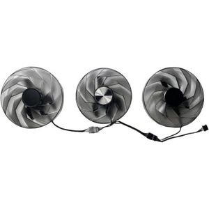 Voor SAPPHIRE voor Radeon RX 6750 GRE 12GB voor AURORA grafische kaart vervangende ventilator FD10015M12D/FD9015H12D(Set of three fans)