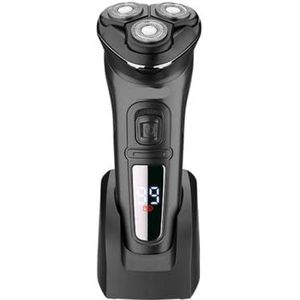 - Mild en niet-irriterend voor de poriën Elektrisch scheerapparaat met slim LCD-scherm - Nat en droog dubbel gebruik Hoog rendement scheerapparaat for dagelijkse verzorging van mannen - Kan als cadeau