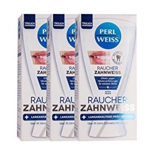 3x parelwit rook-tandwit 50 ml zichtbaar wittere tanden