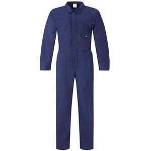BWOLF Bravo werkoverall voor heren, overall voor heren, werkkleding met ritssluiting en 6 zakken, donkerblauw, XL