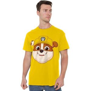 Paw Patrol Rubble Grin Unisex T-shirt, geel, Medium, Geel, M
