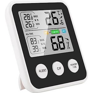 Thermometer Hygrometer Lcd-scherm Digitale Temperatuur Vochtigheid Hoge Precisie Slimme Sensor Nauwkeurige Monitor(NO app use B)