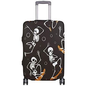 AJINGA Human Skeleton Drum Travel Bagage Protector koffer Hoes S 18-20 in