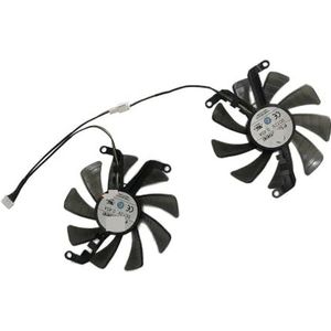 2 stuks FY09015M12LPA, VGA GPU-koeler, grafische videokaartventilator voor Manli voor RTX 3060 3070 3050 3060Ti LHR voor Gallardo(1 Plug FY09015M12LPA)