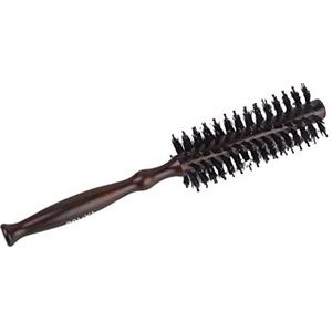 DieffematicSZ kam Wooden Handle Round Brush Dry Comb Curly Hair