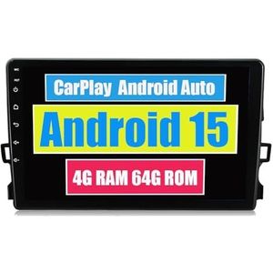 RoverOne Auto Stereo CarPlay Hoofd Unit voor Toyota Auris 1 E150 2006-2012 Android Auto Touchscreen Sat Navi Bluetooth WiFi Radio Speler