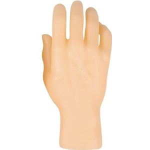 Unisex handmodel herbruikbare manicure praktijk handen en vingers simulatie hand model rekwisieten voor display stand, winkelcentrum en sieradenwinkel, huidskleur, rechterhand