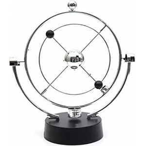 Orenic Planet Orbit Perpetual Motion Meter Klassiek Swingetic Art Desk Ornament Voor Volwassenen, Elektronisch Perpetual Motion Speelgoed, Natuurkunde Speelgoed