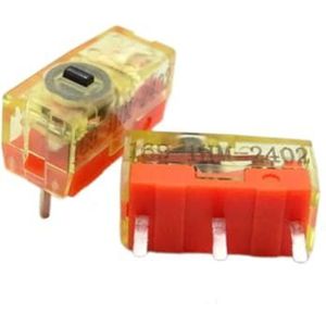 PLCPDM 2/10Pcs 3Pins Stofdichte Gouden Schakelaars Knop 100 Miljoen Klikken Gouden Schakelaars