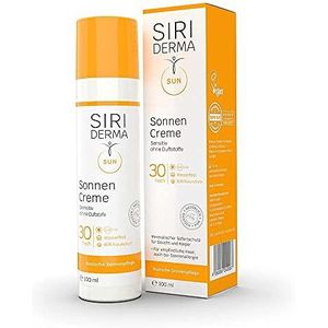SIRIDERMA - Zonnecrème - LSF30 - Minerale Bescherming - Voor Gevoelige Huid - Natuurlijk
