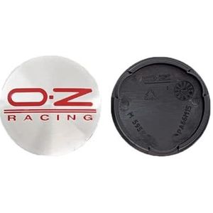 4 stks Auto Hub Center Caps voor OZ M595 (62mm), Stofdicht Waterdicht Wiel Center Hub Cap Wiel Bescherm Decoratie Cover Auto Exterieur Accessoires,A