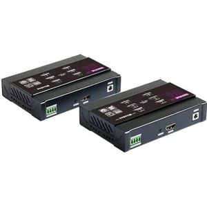 4K Extender KVM over IP tot 100m USB Single Cat6 Ondersteuning Remote Power Switch RS232 POE Naadloze Schakeling