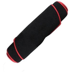 Beschermend kussen Auto Dashboard Beschermmat Zonnescherm Antislip Mat Tapijt Dashboard Mat Voor Opel Voor Astra K 2016 2017 2018 2019(Red-a RHD,With HUD)