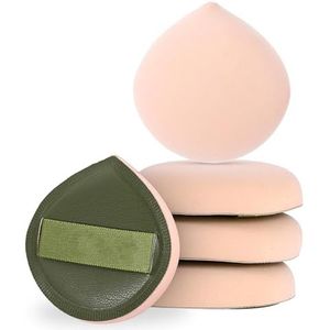 Zhangfang 5 foundationsponzen, poederkwasten, Koreaanse cosmeticasponzen, foundation- en compacte cushion-puffs