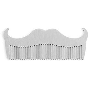 1Pc Rvs Baard Kam Snor Kam Haar Styling Snijden Haar Kam Voor Mens Baard Haar