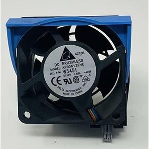 For For PE2850 & PE2800 - High-Precision Double Ball Bearing, Long-Lasting AFB0612EHE 12V 1.68A Server Fan LMNCBVYA