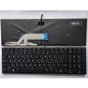 US/RU/UK/SP/FR laptoptoetsenbord voor HP voor PROBOOK 470 G5 450 455 650 G4 Engels toetsenbord(Coffee)