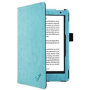 Kobo Aura h2o Edition 2 2017: Premium Business Case, Betaalbare blauwe Hoes-Sleepcover voor Kobo Aura h2o Edition 2 2017