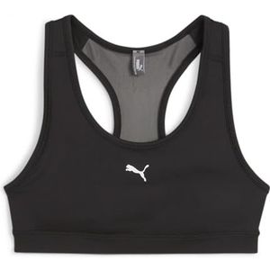 PUMA 4KEEPS BRA - P Dames Sportbeha - Puma Black - Maat S