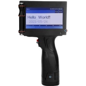 Touch Inkjet Draagbare Hand Jet Handheld Printer For Logo/Vervaldatum/Batch Code/Serienummer/Label/barcode/QR Code
