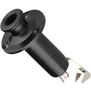 Vervanging Accessoires Gitaar Duurzame 1/4'' Strap Lock Pin Jack End Pin Output Input Sockets Onderdelen Voor Gitaar Bas Onderdelen (Color : 01)