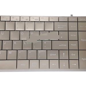 US UK Backlit toetsenbord voor notebook-pc MB3191002 PRIDE-K3791 Laptoptoetsenbord Backlight Goud Verenigd Koninkrijk(US Gold Light)