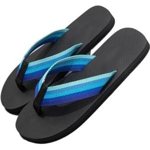 Dia's, Strandslippers for koppels - Zomersandalen,voor dames en heren(Blue,45 EU)