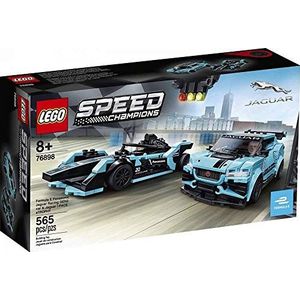 LEGO Speed Champions Formula E Panasonic Jaguar Racing Gen2 car and Jaguar I-PACE eTROPHY 76898 Building Kit, New 2020