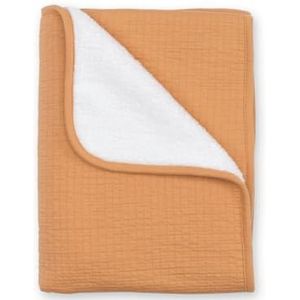 BEMINI Deken van Jersey Pady Tetra + Teddy Tog, 3,5 Tog, abrikoos
