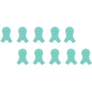 10 Stuks Y Wimper Borstel Wimpers Scheiden Tool Perm Plastic Pads Reiniging Enten Borstels Lash Extension Aid Tools Make-up