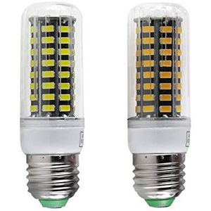 RZL LED-verlichting LedLampen Dimbare Led Corn Bulb E27 13W Spotlight Dimmer Spaarlamp 3 Type Of Helderheid Door Switch E27 Lights 5733 72LEDs 220V (Emitting Kleur : Warm White)