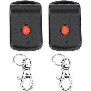 Gtf-27, 10 Dip Switch Garage, 2 stuks garagedeuropener afstandsbediening, garagedeur afstandsbediening, mini-garagedeur afstandsbediening garagezender voor 3060 3089 4120 lineair, #957