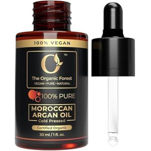 USDA Organic Argan Oil - Moroccan Oil for Hair and Skin - Pure, Cold-Pressed, Natural - Best Argan Oil for Frizzy Hair, Face and Body - 100% Pure Argan Oil of Morocco - Hydrating and Nourishing Oil