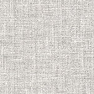 Vliesbehang - Creme - Effen Behang met Linnenlook